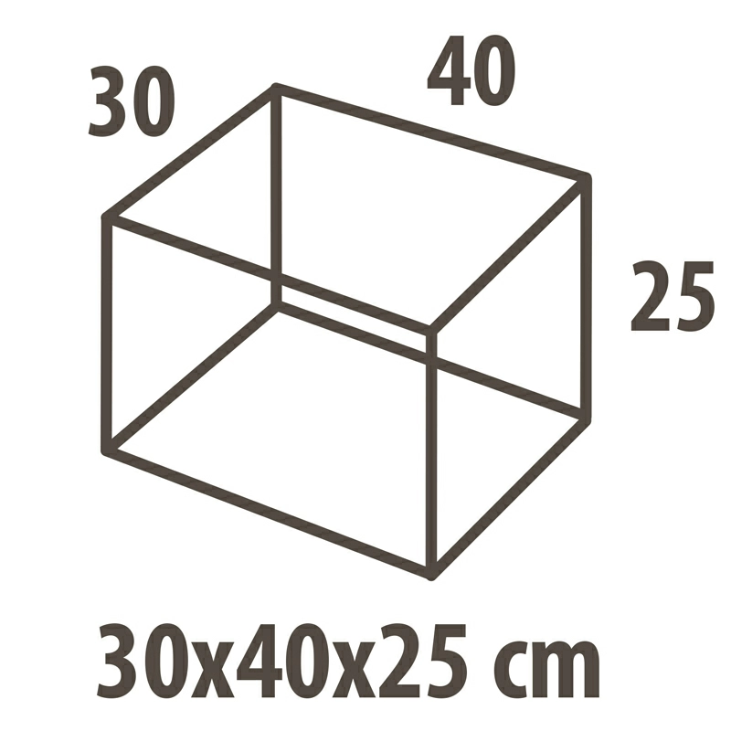 Кофр для хранения Hausmann Paisley 30x40x25см, бежевый фото 2