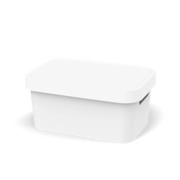 Ящик для хранения 4,5л Ambient Folk, белый фото 1