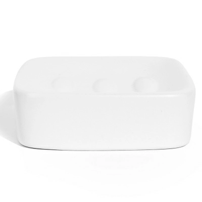 1 Мыльница Spirella Retro, цвет белый