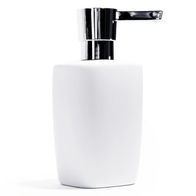 Полноразмерное изображение Дозатор для жидкого мыла Spirella Retro, белый