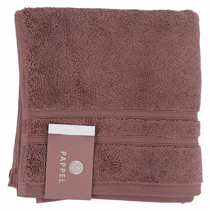 2 Полотенце махровое Pappel Cirrus/S 70x140см, цвет коричневый фото 2