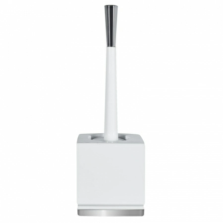 Ерш для унитаза Spirella Roma, белый с серебром фото 1