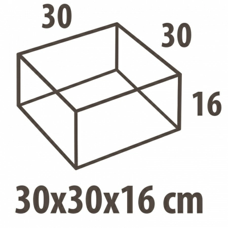 2 Кофр для хранения Hausmann Herbarium 30x30x16см фото 2