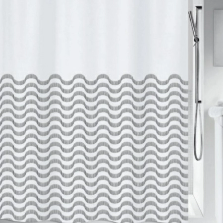 Штора для ванной комнаты Spirella Vagues 180х200см фото 1