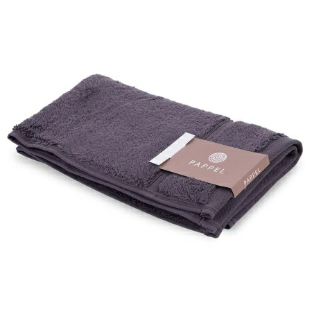 1 Полотенце махровое Pappel Cirrus/S 30x50см, цвет антрацит фото 1