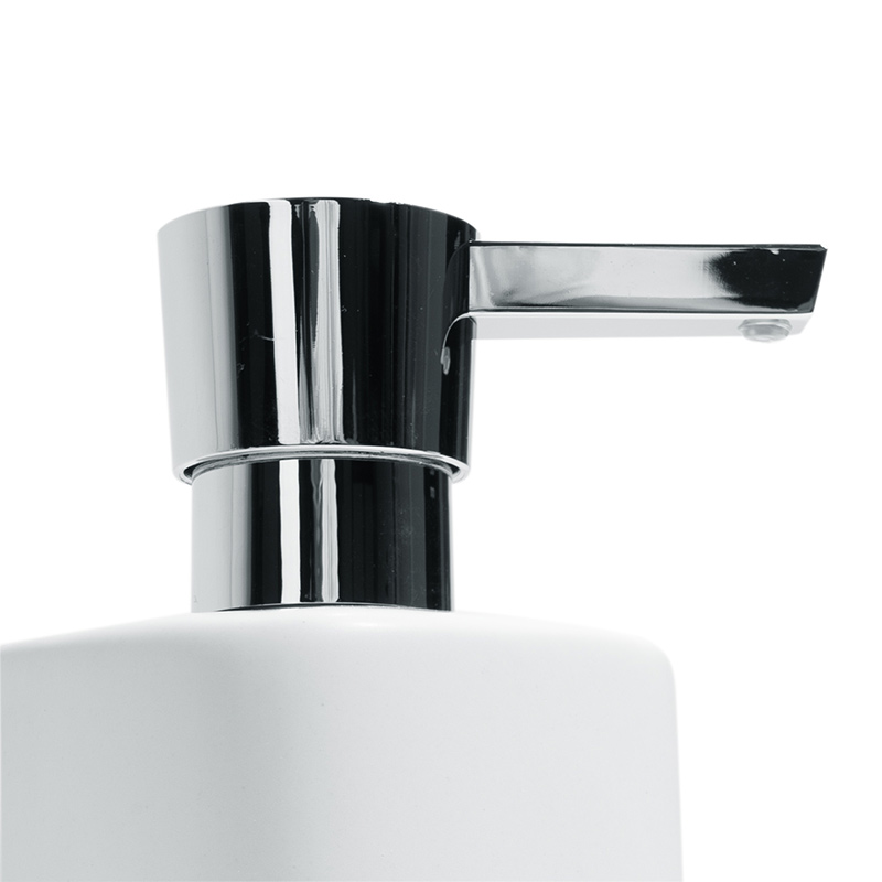 Дозатор для жидкого мыла Spirella Retro, белый фото 2