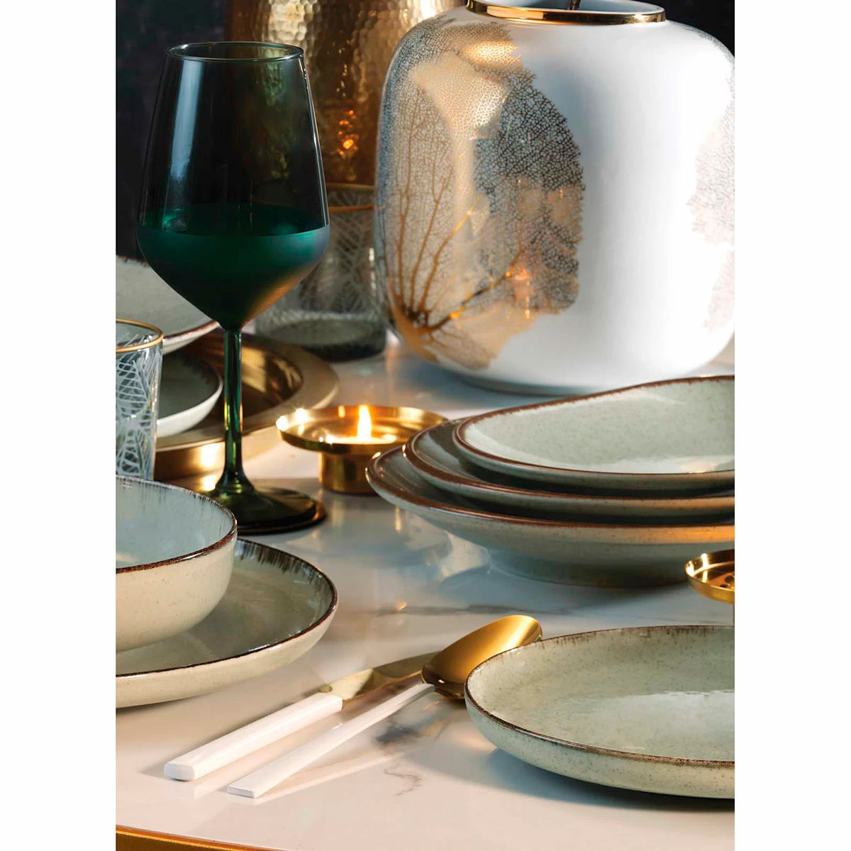 Чашка кофейная Kutahya Pearl Lima, синий фото 3