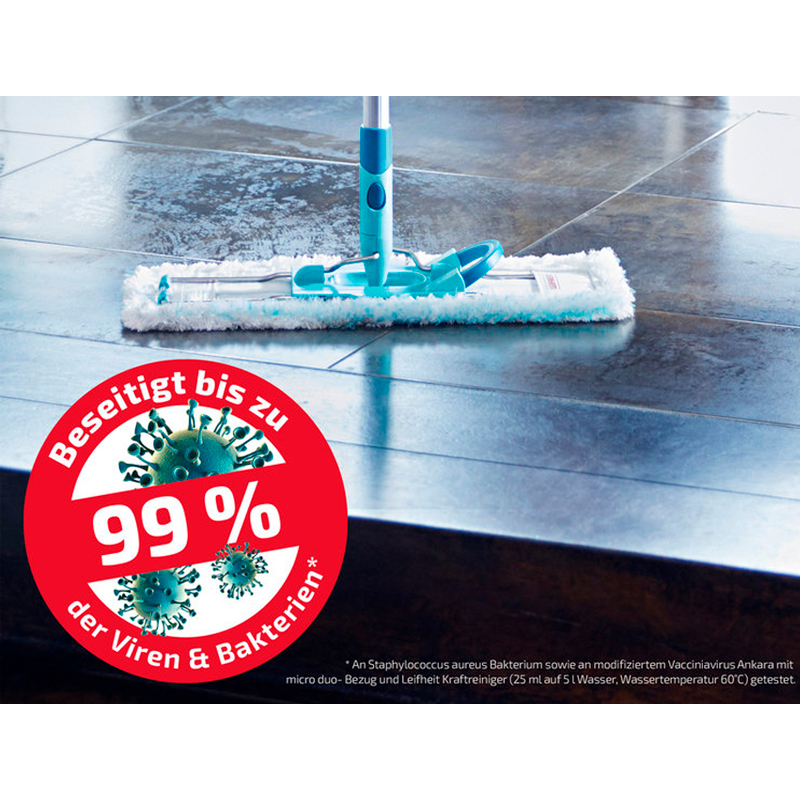 Насадка сменная для швабры Leifheit PROFI micro duo, мягкая фото 2