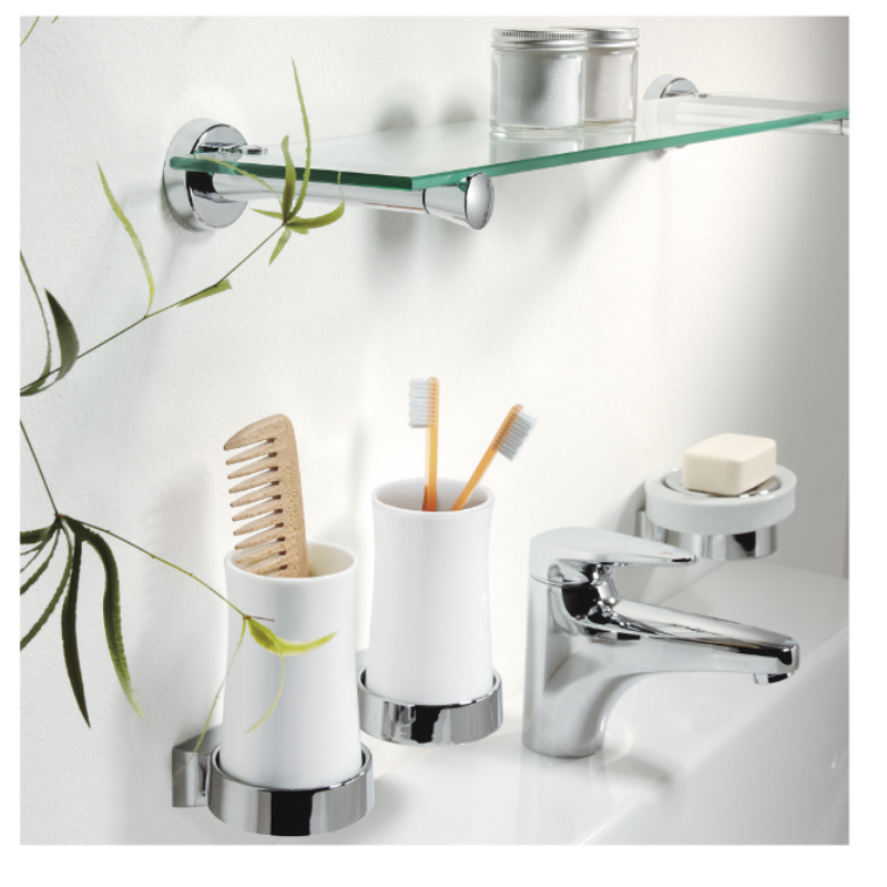 Ерш для унитаза Spirella Sydney-Acryl, белый фото 2